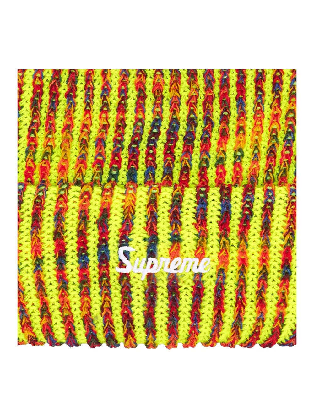 Supreme Rainbow beanie hat | Image 2