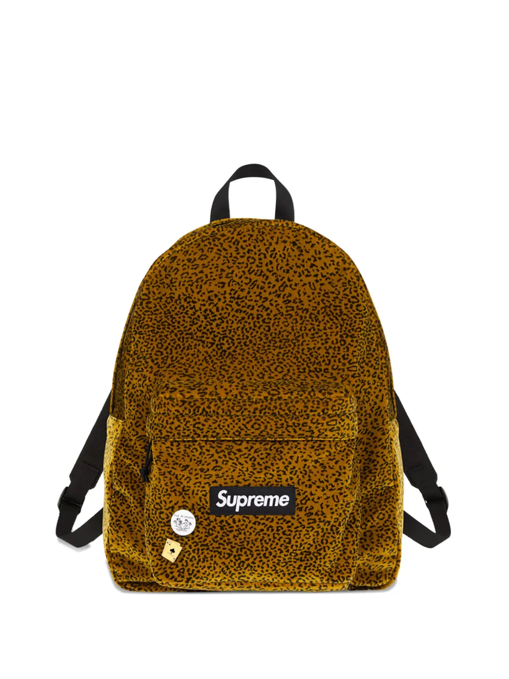 Supreme leopard-effect backpack | Brown | Image 1
