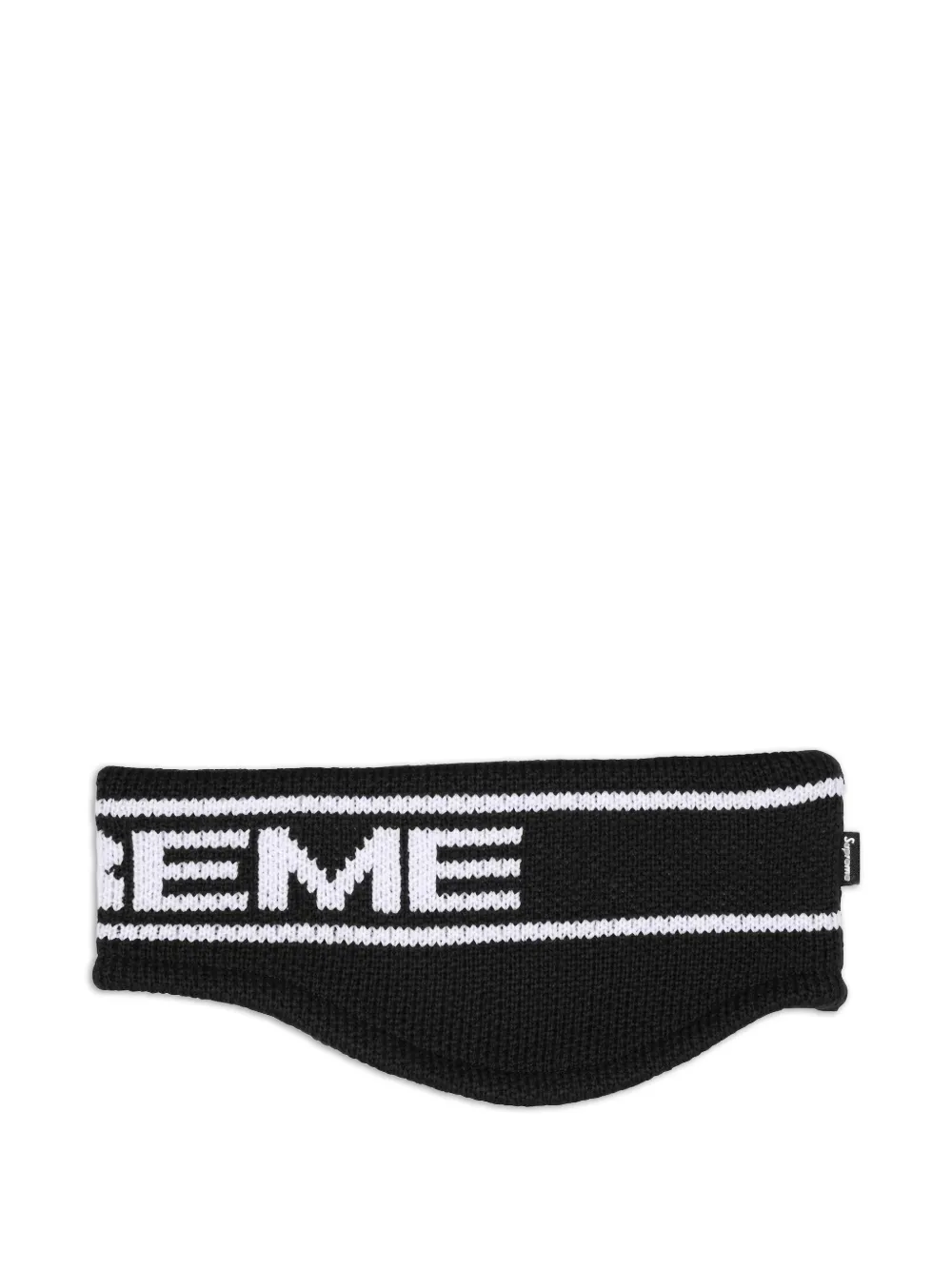 Supreme logo-detail headband - Nero
