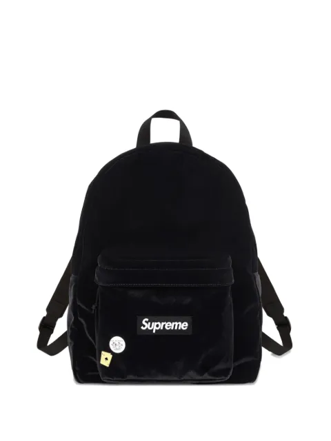 Supreme logo-patch backpack
