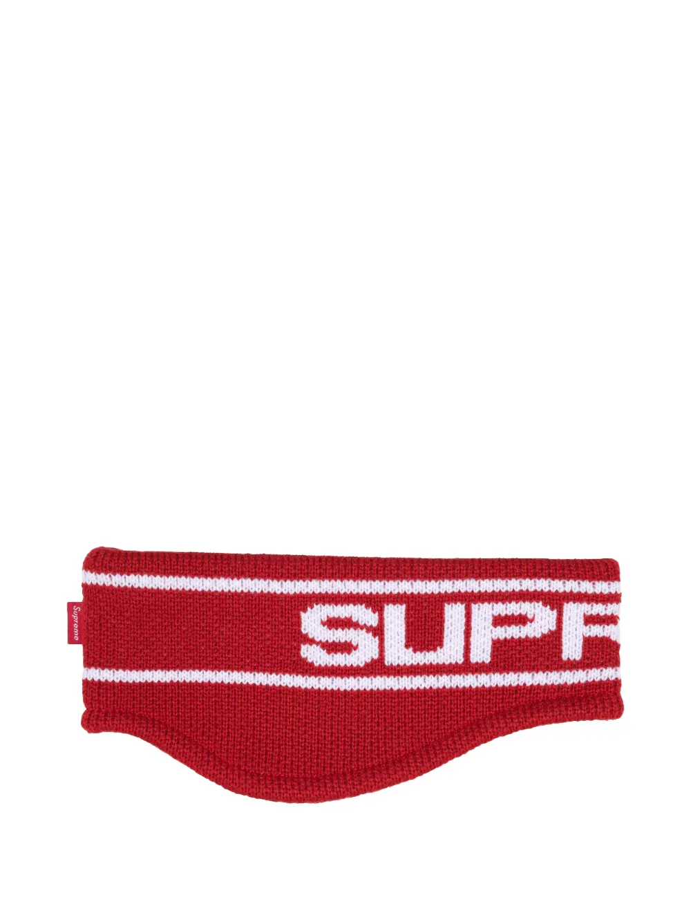 Supreme logo-detail headband - Rood