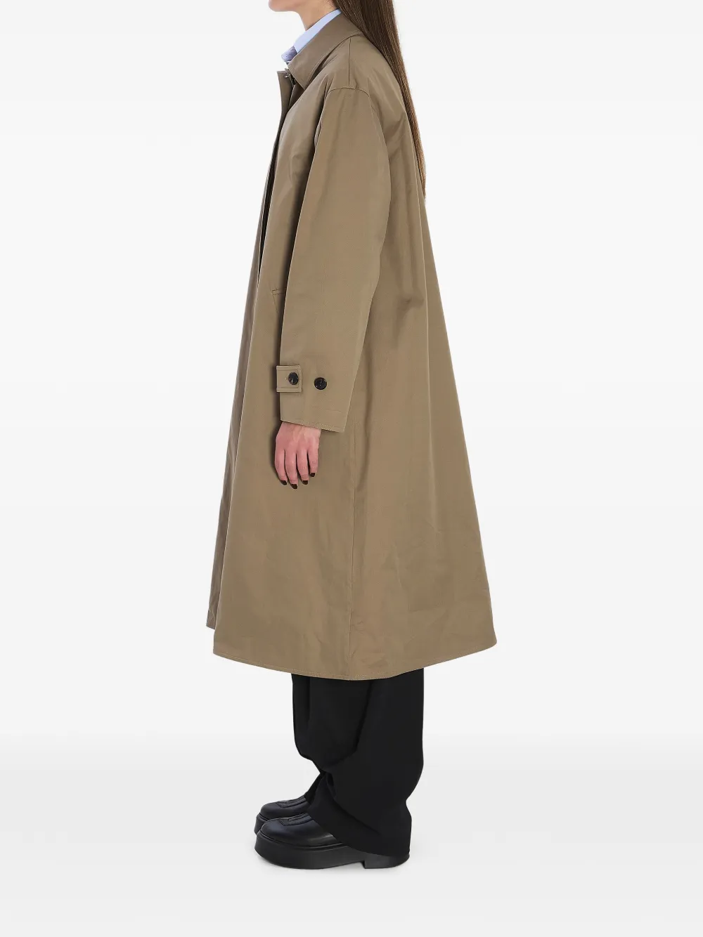  The Row Lolana Buttoned Coat - Neutrals 