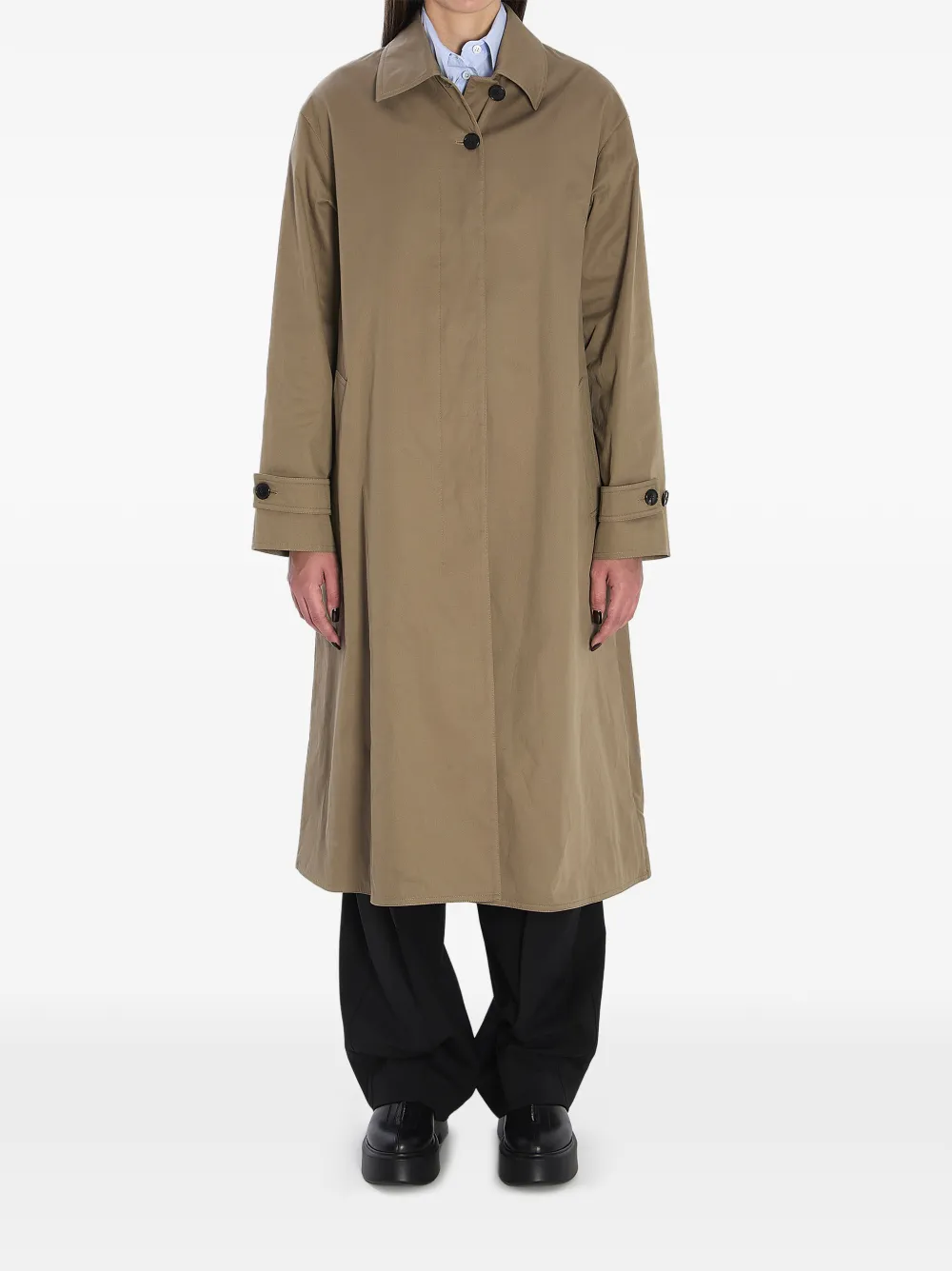 The Row Lolana buttoned coat | Neutrals | Image 1