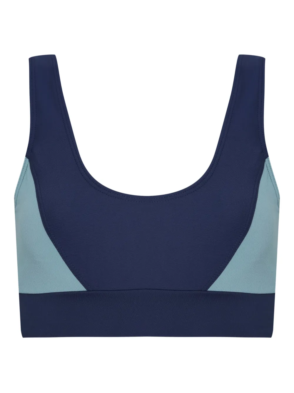 Lygia & Nanny Flow U-neck Sports Bra In Blue