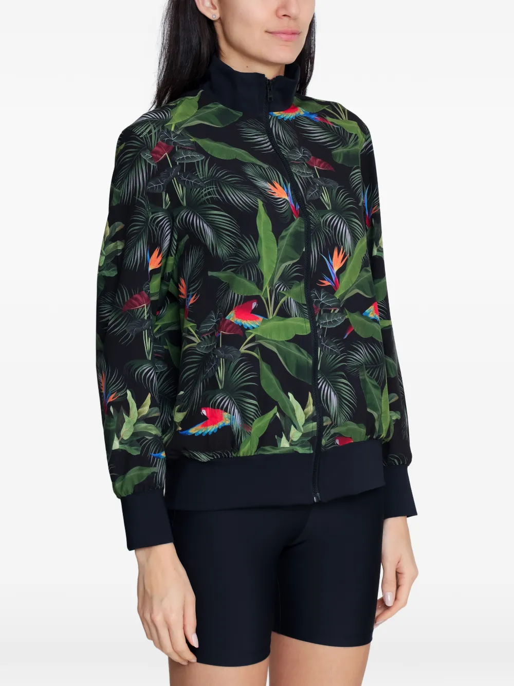  Lygia & Nanny Stefannie Printed Jacket - Black 