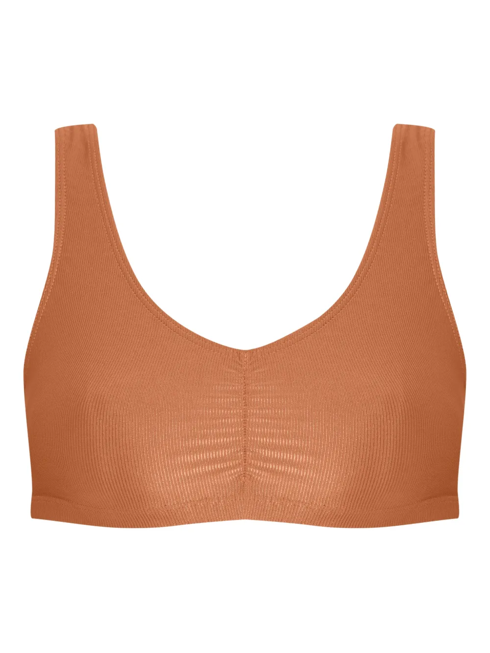 Lygia & Nanny Bio textured sports bra - Braun