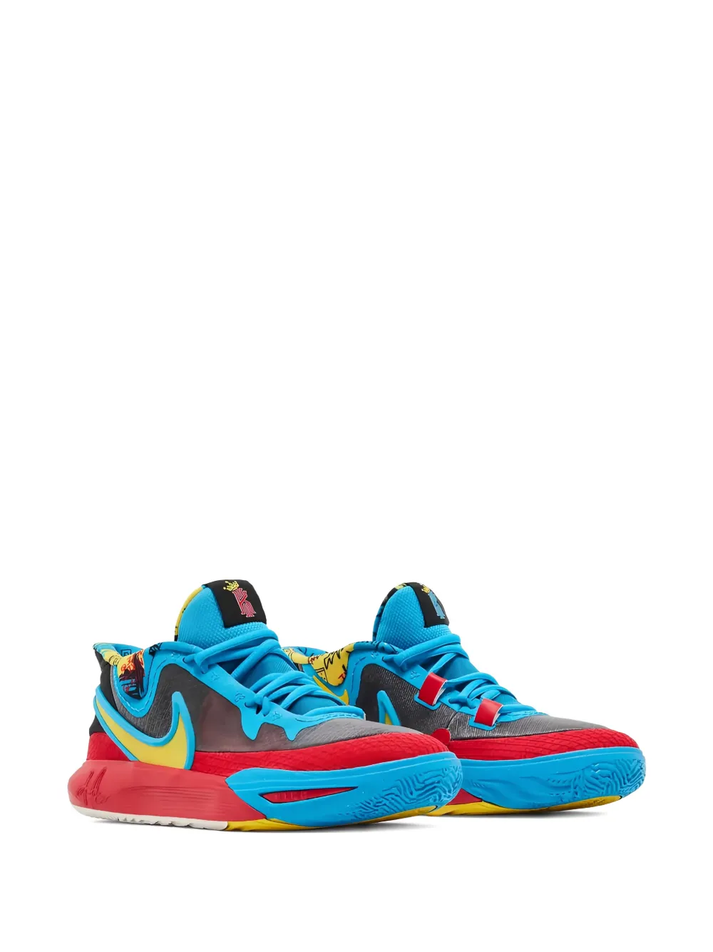 Nike Kyrie 8 tour yellow hi-top sneakers Zwart