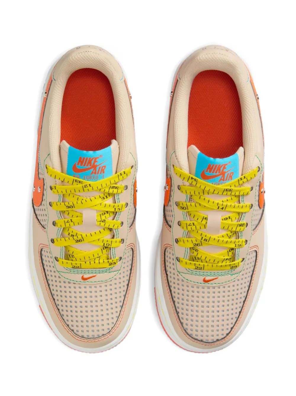 Nike Kids Air Force 1 sneakers - Beige