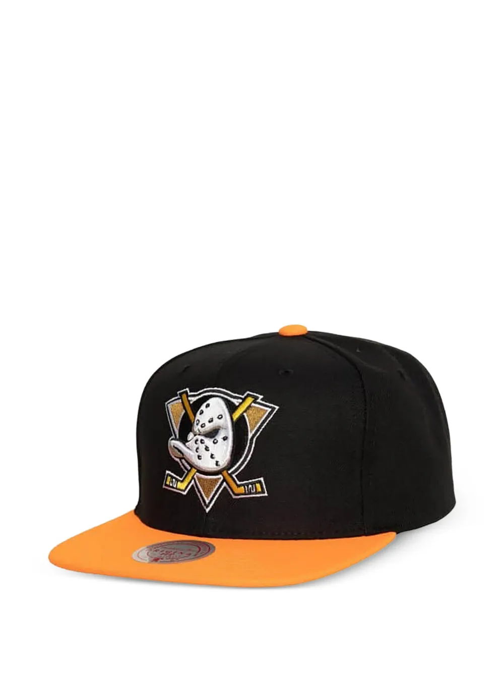 Mitchell & Ness Anaheim Ducks embroidered cap - Nero