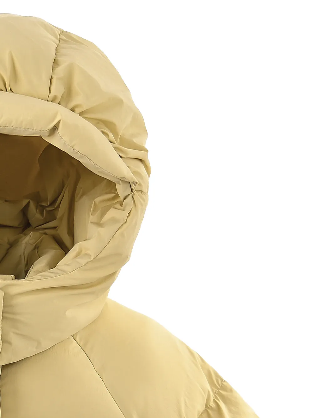  Mimi Tutu Heart-pocket Puffer Jacket - Yellow 