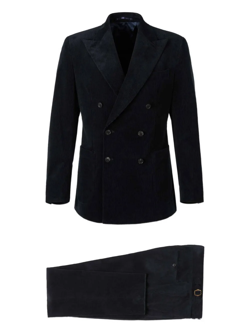 Atelier Munro double-breasted evening suit - Blu