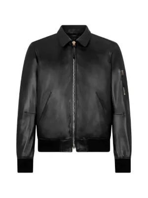 Dolce & Gabbana レザーライダースジャケット | ブラック | FARFETCH JP