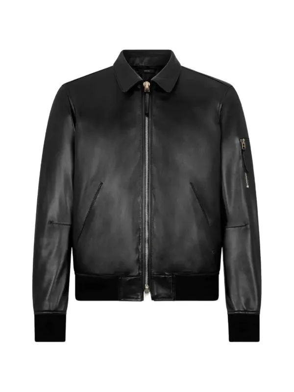 TOM FORD レザージャケット | ブラック | FARFETCH JP