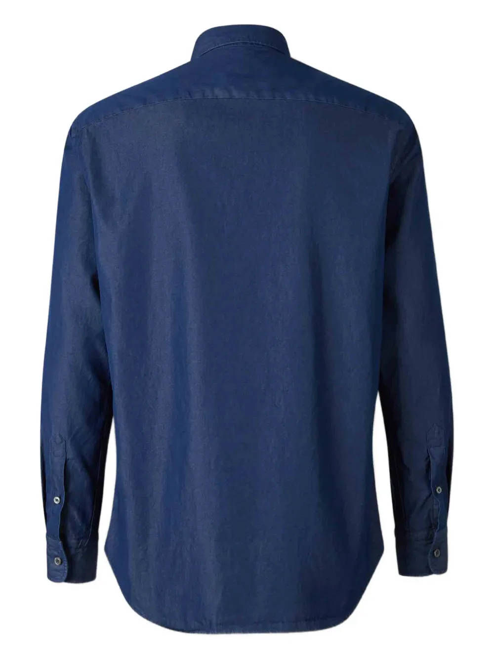 Brioni Overhemd met klassiek kraag - Blauw