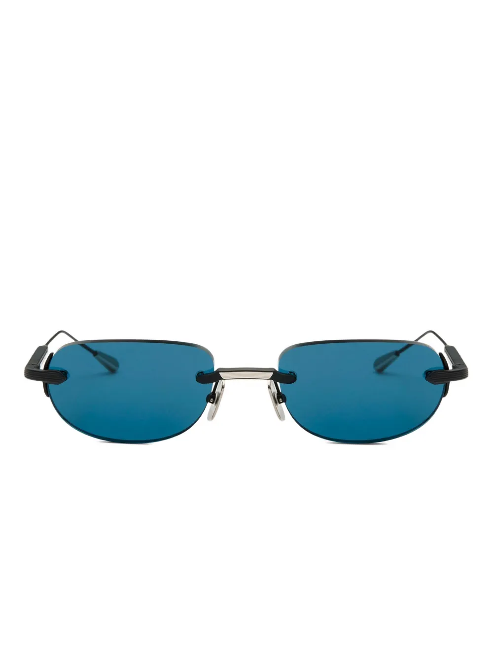 Lunetterie Générale St-Tropez metal sunglasses - Nero