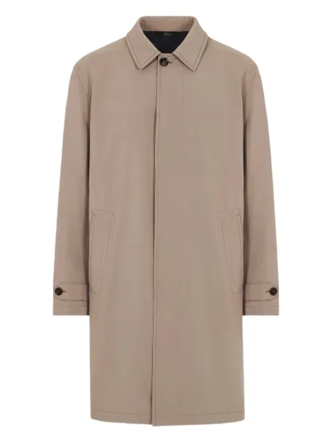 Brioni Performa collared long coat