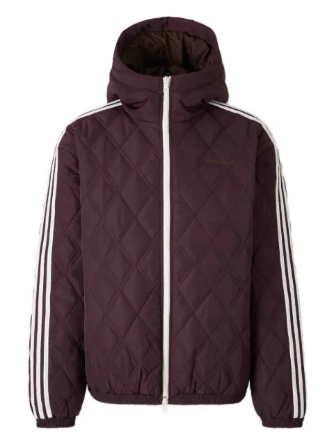 Wales Bonner quilted stripe technical zip jacket