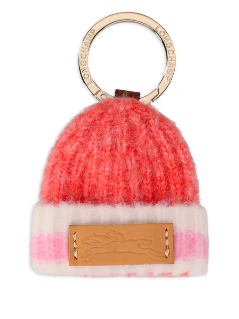 Longchamp llavero con parche del logo