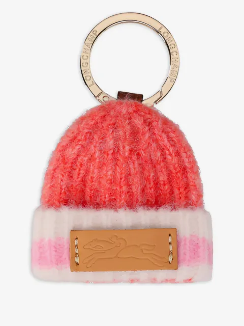 Longchamp llavero con parche del logo