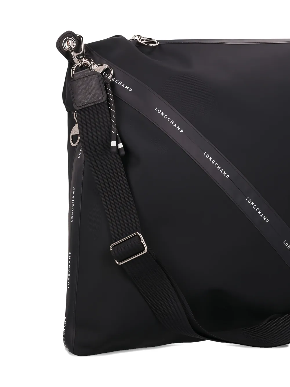 Longchamp Le Pliage Zip-fastening Crossbody Bag In Black