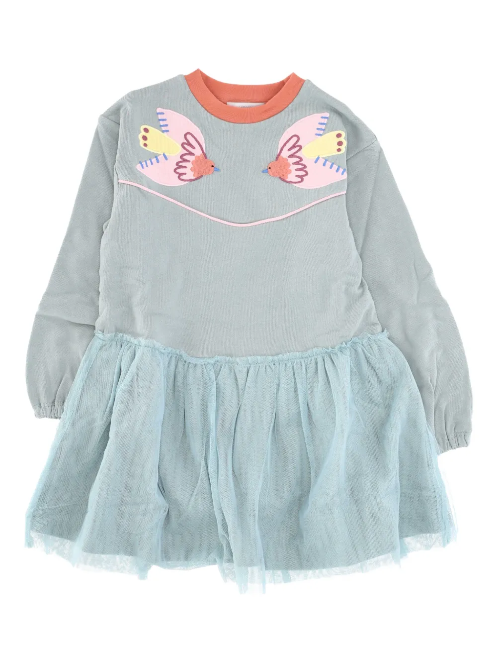 Stella McCartney Kids panelled dress - Blu