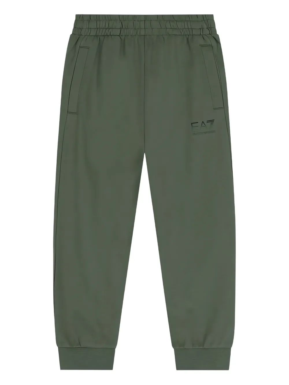 Ea7 Hooded Logo Playsuit In Green