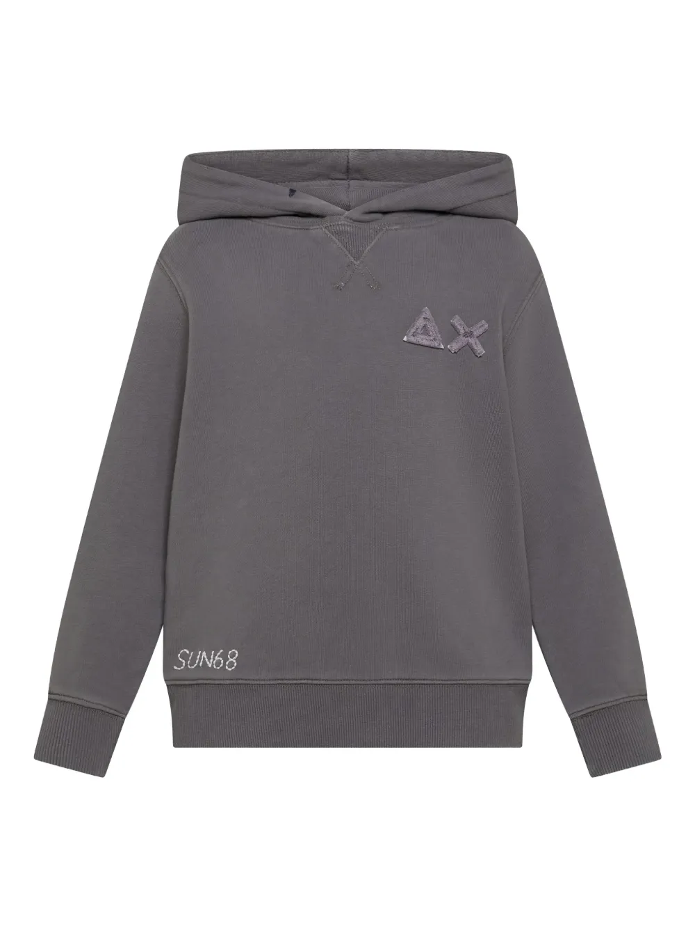 Sun 68 Cotton Hoodie In Multi