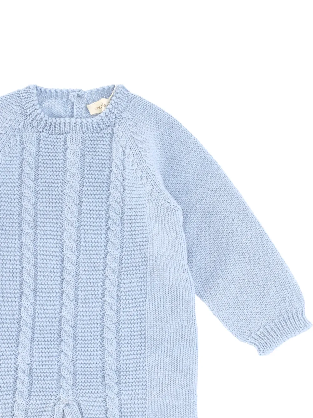 Wedoble Kabelgebreide pyjama - Blauw