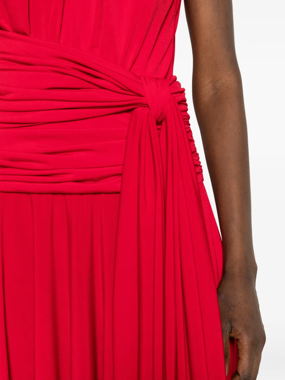Brandon Maxwell Isadora jurk Rood