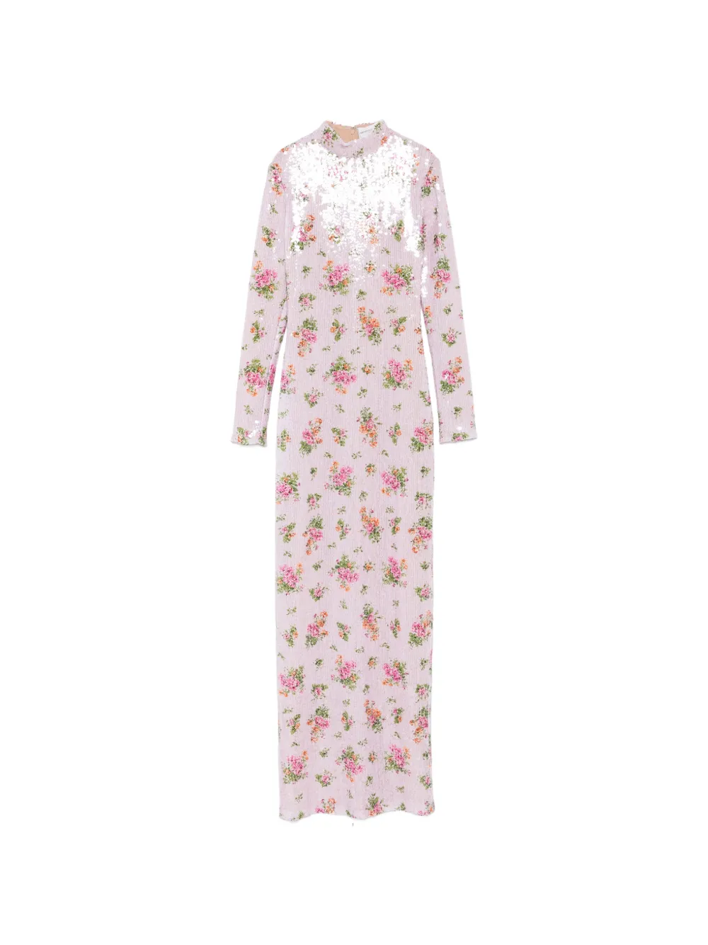 Brandon Maxwell floral maxi dress - Rosa