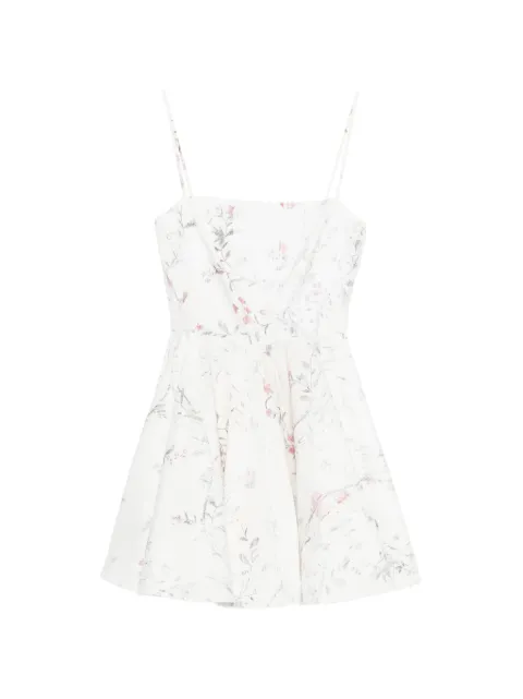 Givenchy A-line floral-print mini dress