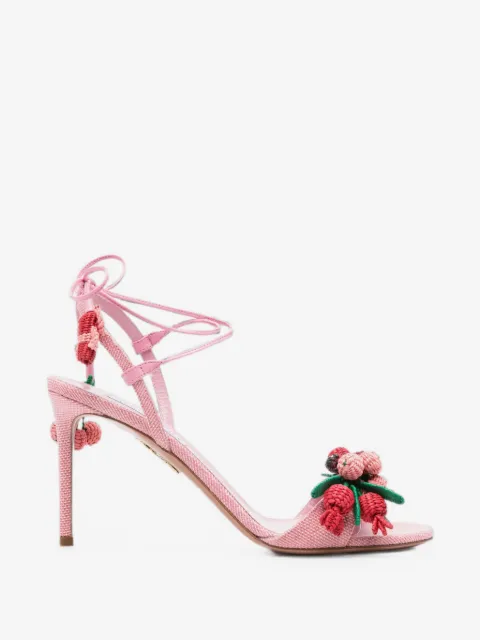 Aquazzura Botanica tie-fastening sandals