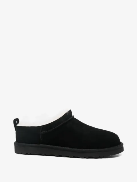 UGG 클래식 마이크로 스웨이드 슬립온