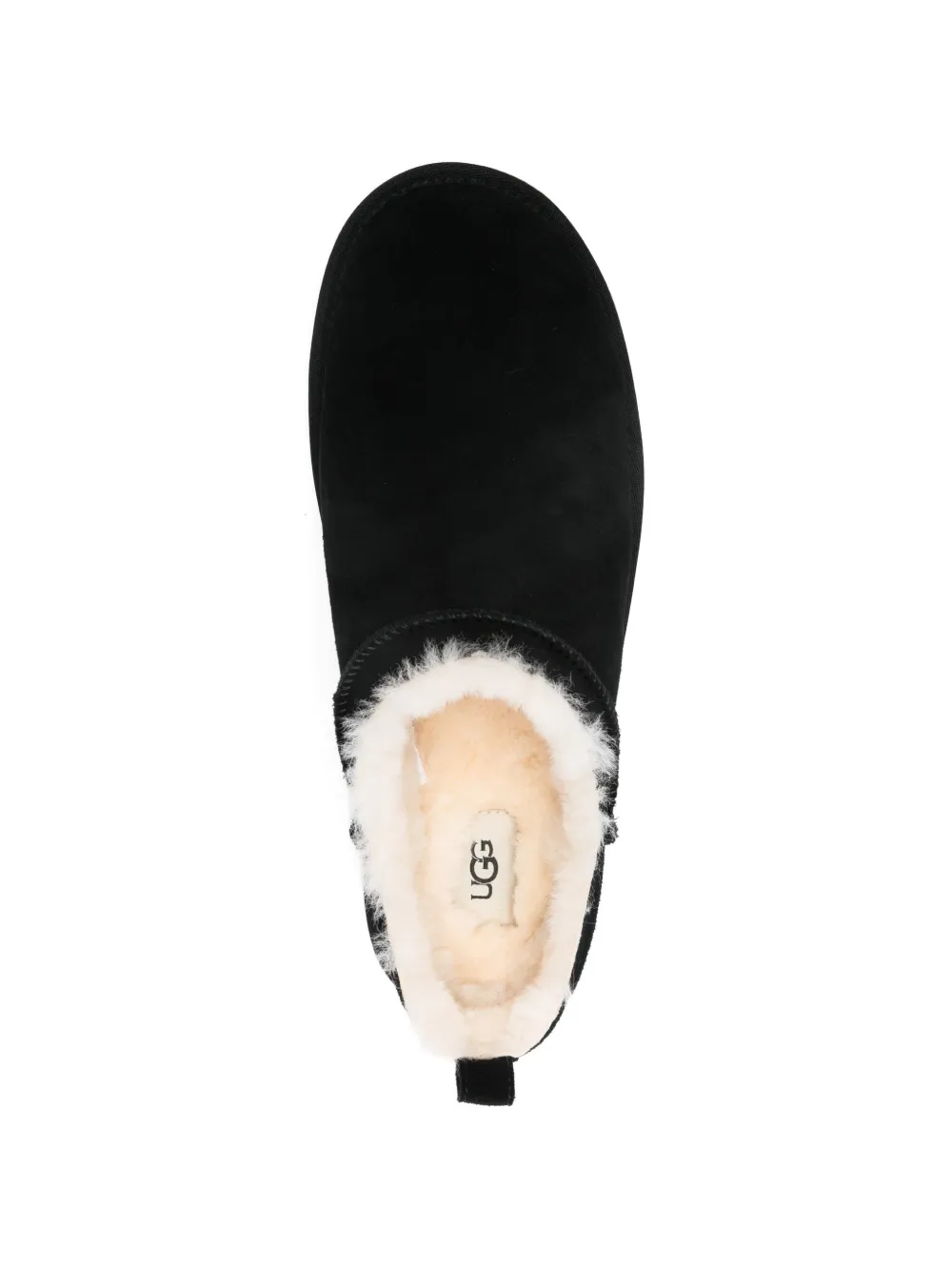 UGG Classic micro suede slippers Zwart
