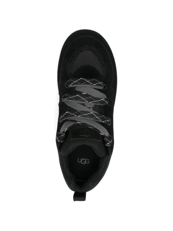 UGG Lo Lowmel lace-up Sneakers | Black | FARFETCH CA