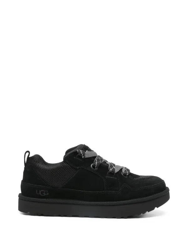 UGG Lo Lowmel lace-up Sneakers | Black | FARFETCH CA