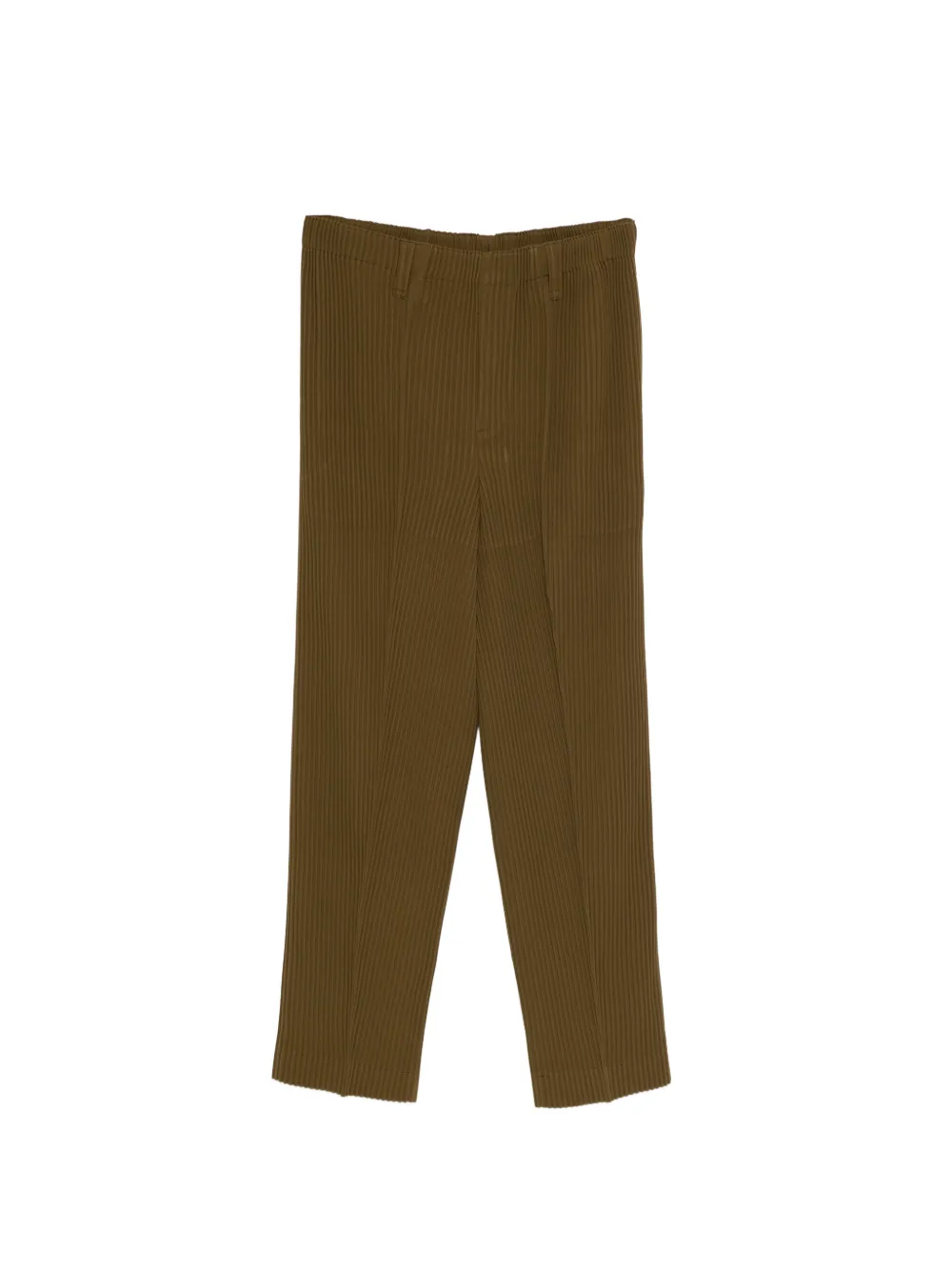 Homme Plissé Issey Miyake Tuxedo pleated trousers - Verde