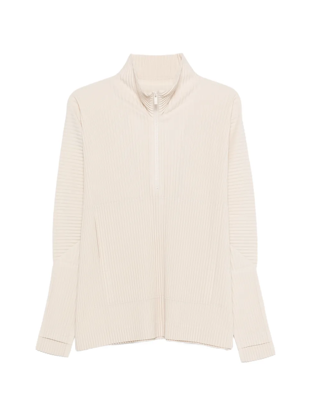 Homme Plissé Issey Miyake March pleated jacket - Nude