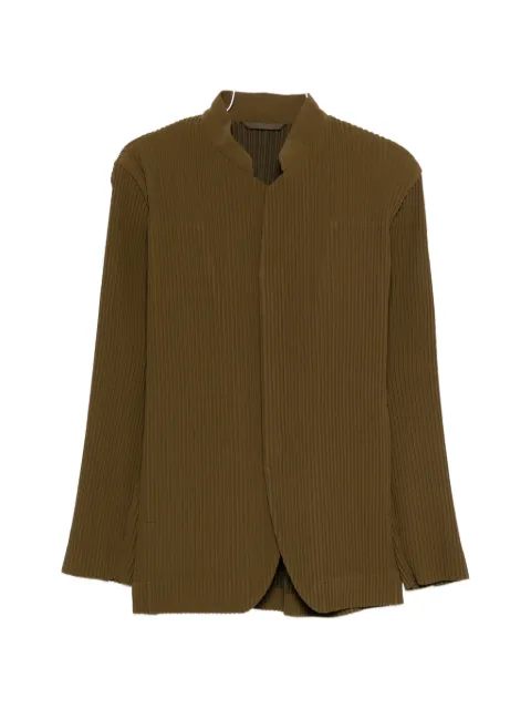 Homme Plissé Issey Miyake Tuxedo pleated blazer