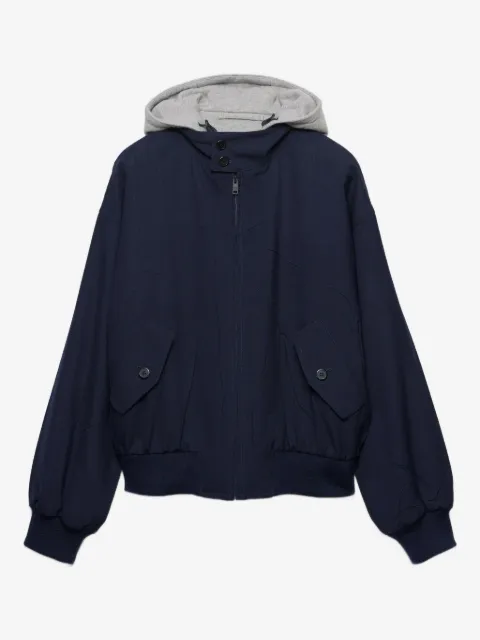 Prada front-pocket hooded jacket