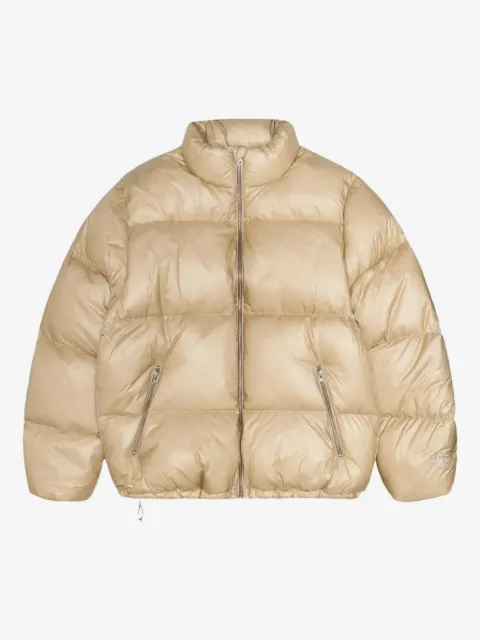 Stüssy Gefütterte Jacke mit Reißverschluss