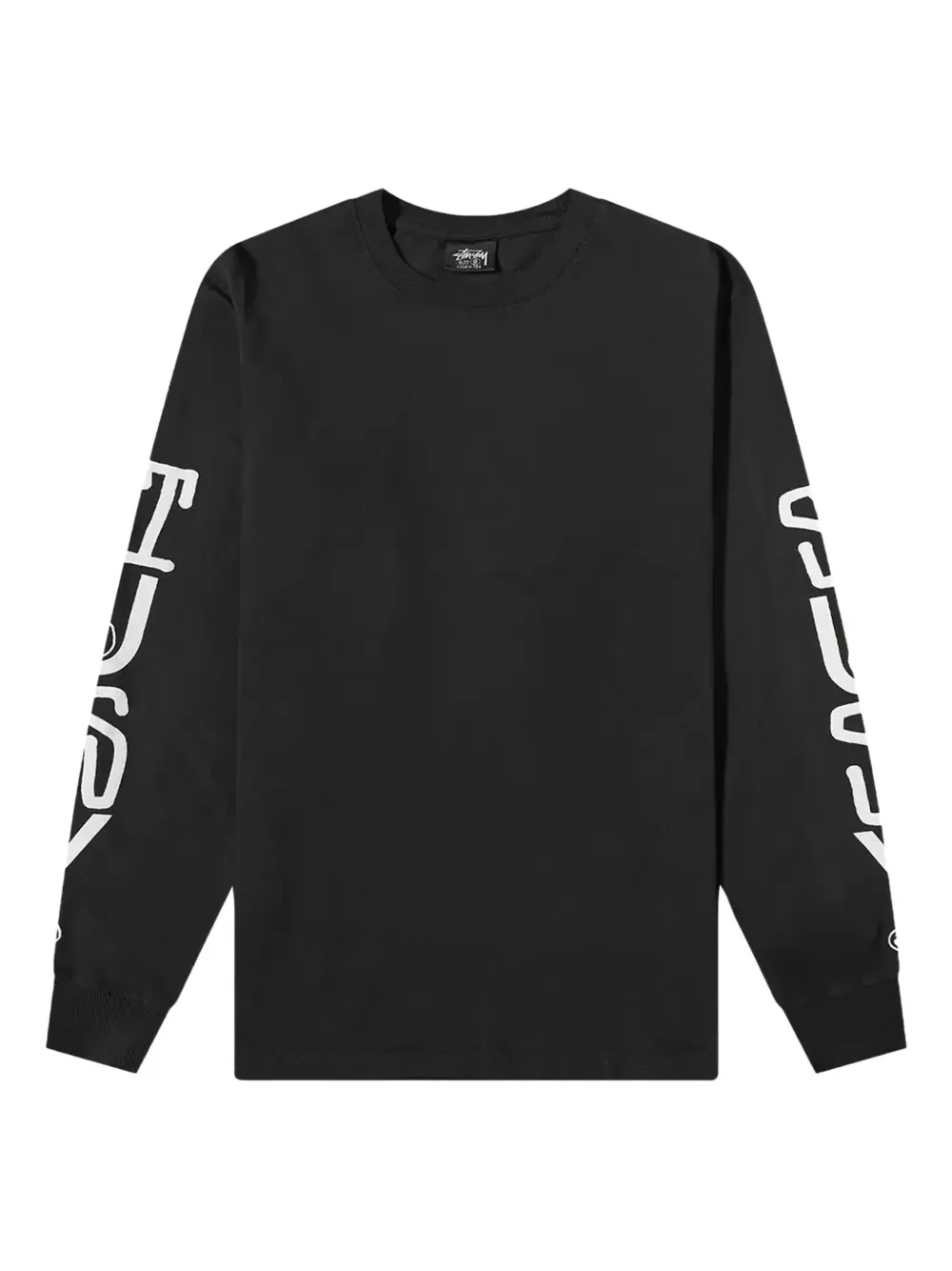 Stüssy Stack Pigment Dyed long-sleeves T-shirt | Black | Image 1