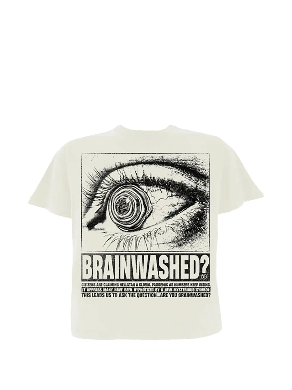 HELLSTAR playera Eyeball | blanco | Image 1