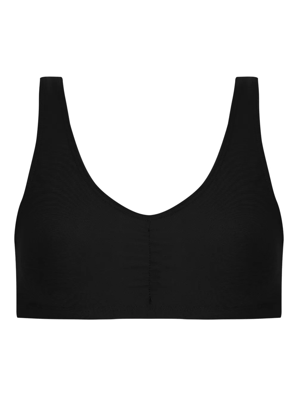 Lygia & Nanny Free ruched sports bra - Schwarz