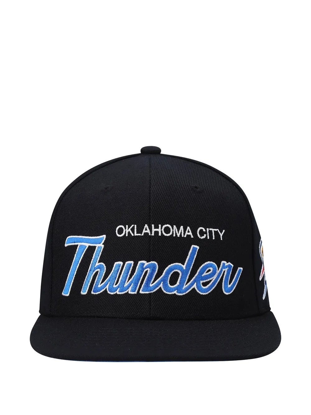 Mitchell & Ness x NBA Oklahoma City Thunder Script 2.0 baseball cap - Schwarz