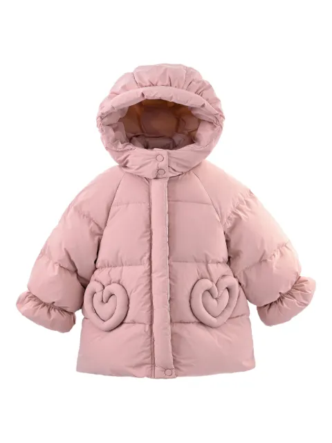 Mimi Tutu plumífero con bolsillo de corazón