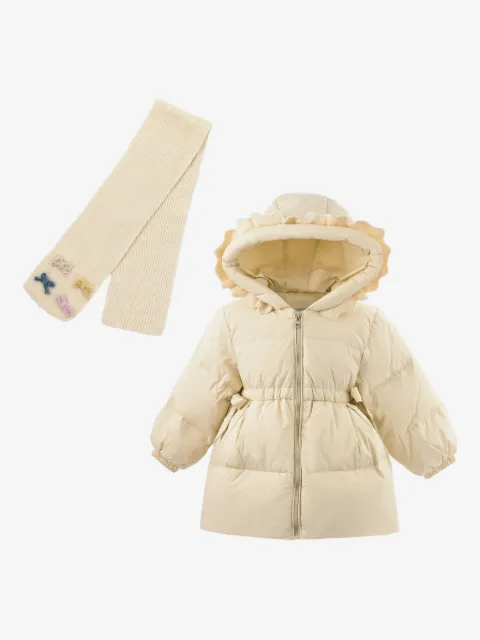Mimi Tutu Mantel mit gerüschter Kapuze (2er-Set)