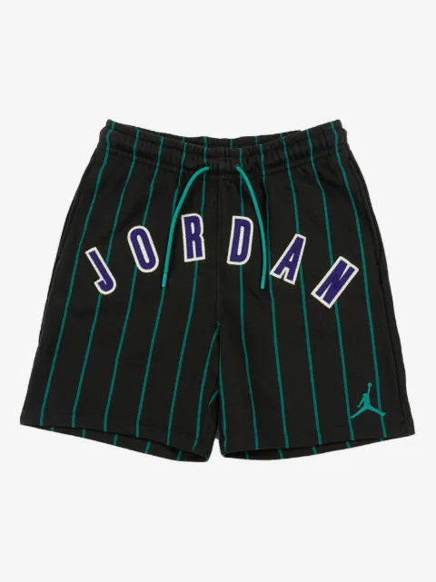 Jordan Brooklyn pinstriped track shorts