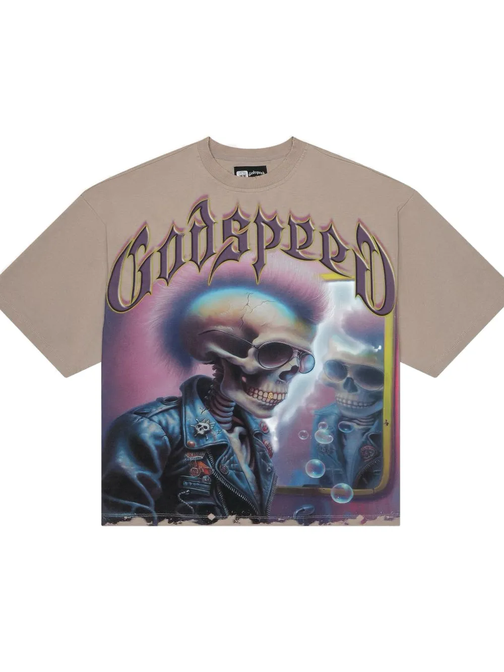 GODSPEED Man In The Mirror graphic-print T-shirt | T-Shirts | Image 2