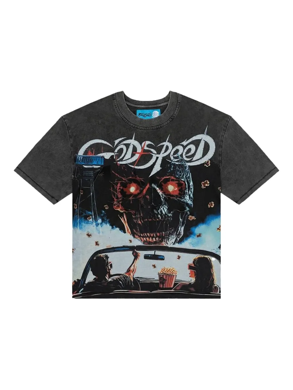 GODSPEED playera con motivo gráfico | negro | Image 1